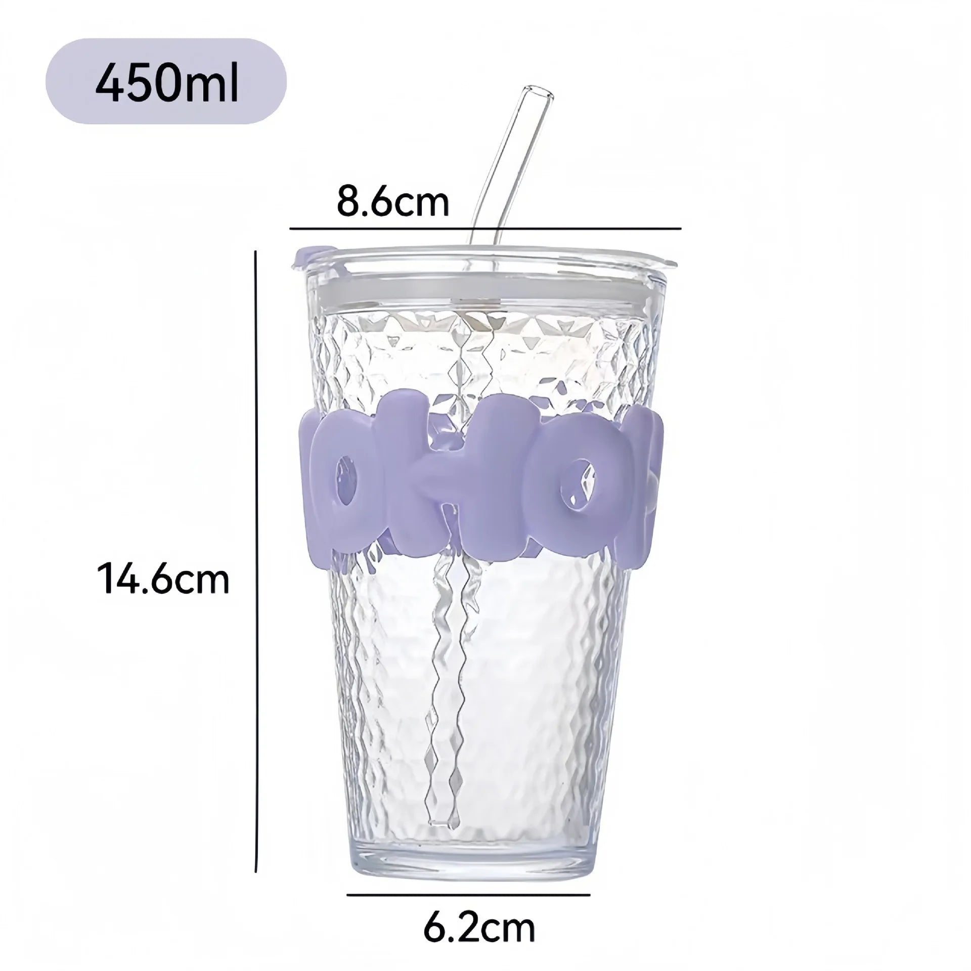 Creative INS Style Portable Glass Drinkware New Water Cup with Directly Applicable Production Logo Back School Souvenir