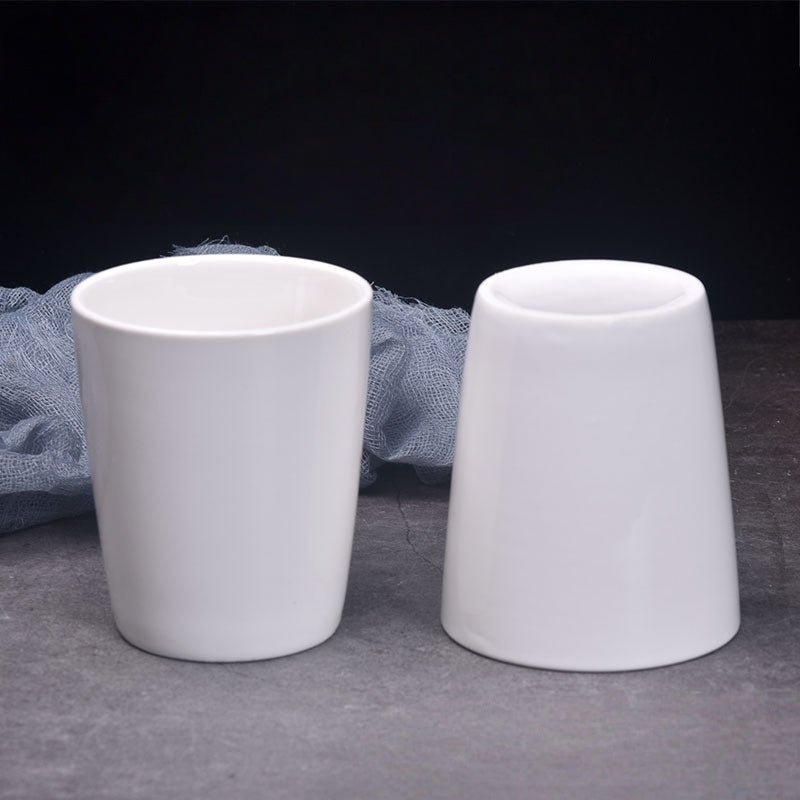 Eco-Friendly PLA Biodegradable White Plastic 6oz Cold Beverage Cup Anti-fall Party Use