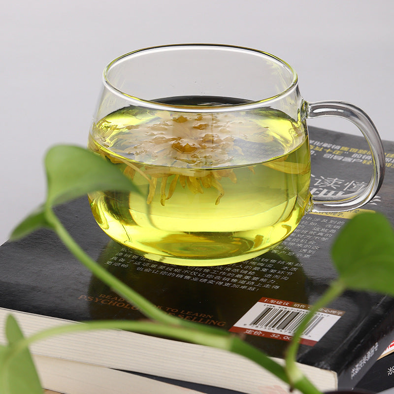 Creative High Borosilicate Glass Cup for Coffee Juice Drinks