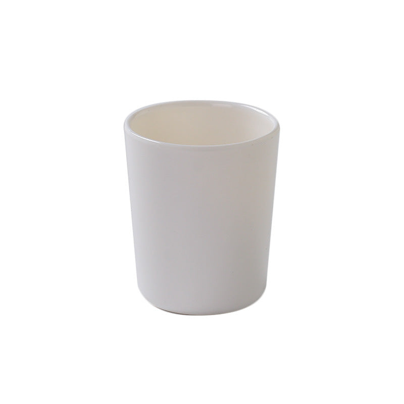 Eco-Friendly PLA Biodegradable White Plastic 6oz Cold Beverage Cup Anti-fall Party Use